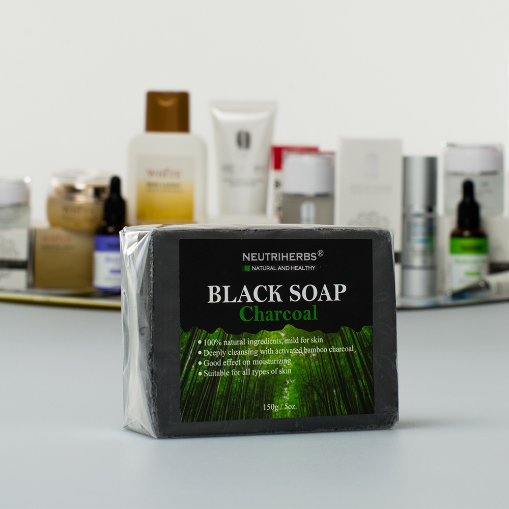 Черное мыло с активированным углем Black Soap Charcoal Neutriherbs Черное мыло с активированным углем Black Soap Charcoal Neutriherbs