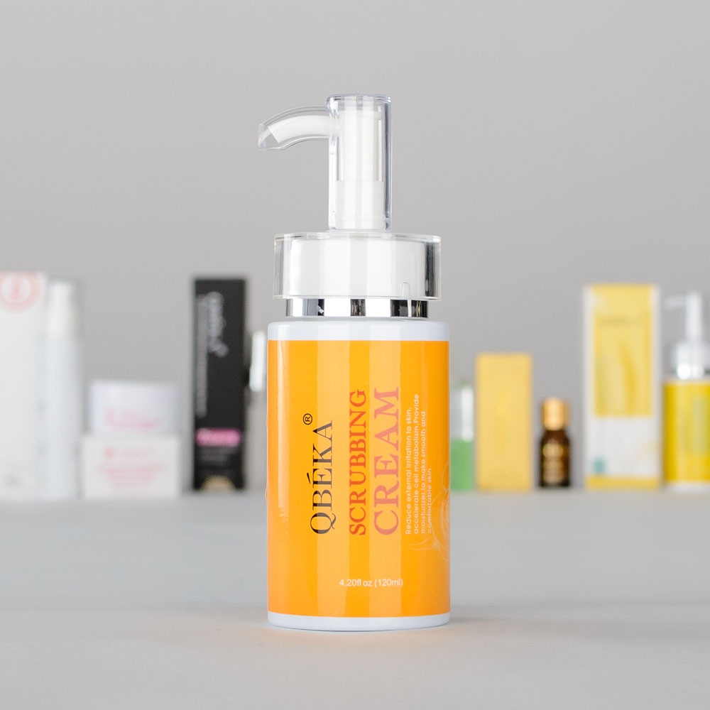 крем-скраб для лица и тела Scrubbing Cream Qbeka