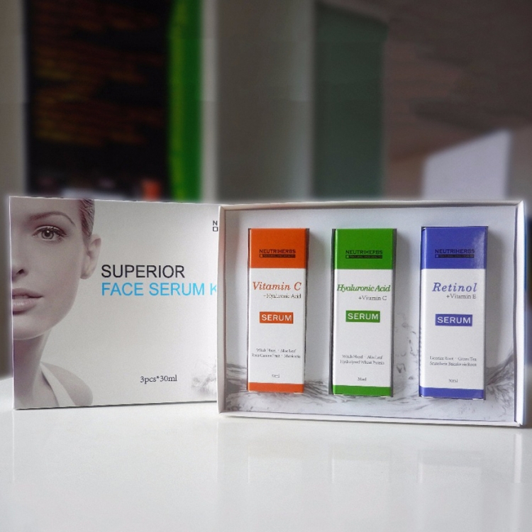 состав комплекта сывороток для омоложения кожи Superior Face Serum Kit Neutriherbs