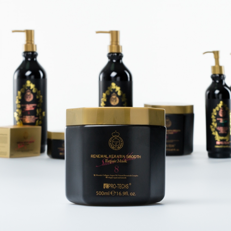 Восстанавливающая маска для волос с кератином Renewal Keratin Smooth Repair Mask Pro-Techs Keratin 0+