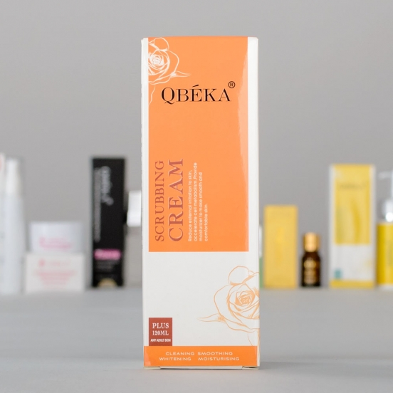 купить крем-скраб для лица и тела Scrubbing Cream Qbeka