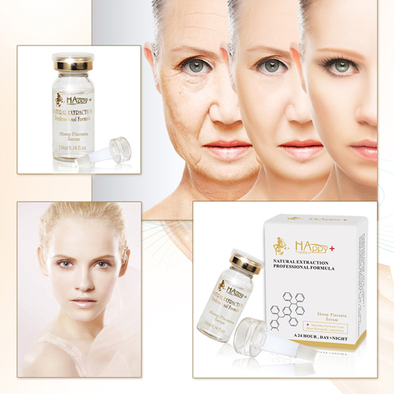 Омолаживающая сыворотка с экстрактом овечьей плаценты Sheep Placenta Serum Happy+ Омолаживающая сыворотка с экстрактом овечьей плаценты Sheep Placenta Serum Happy+