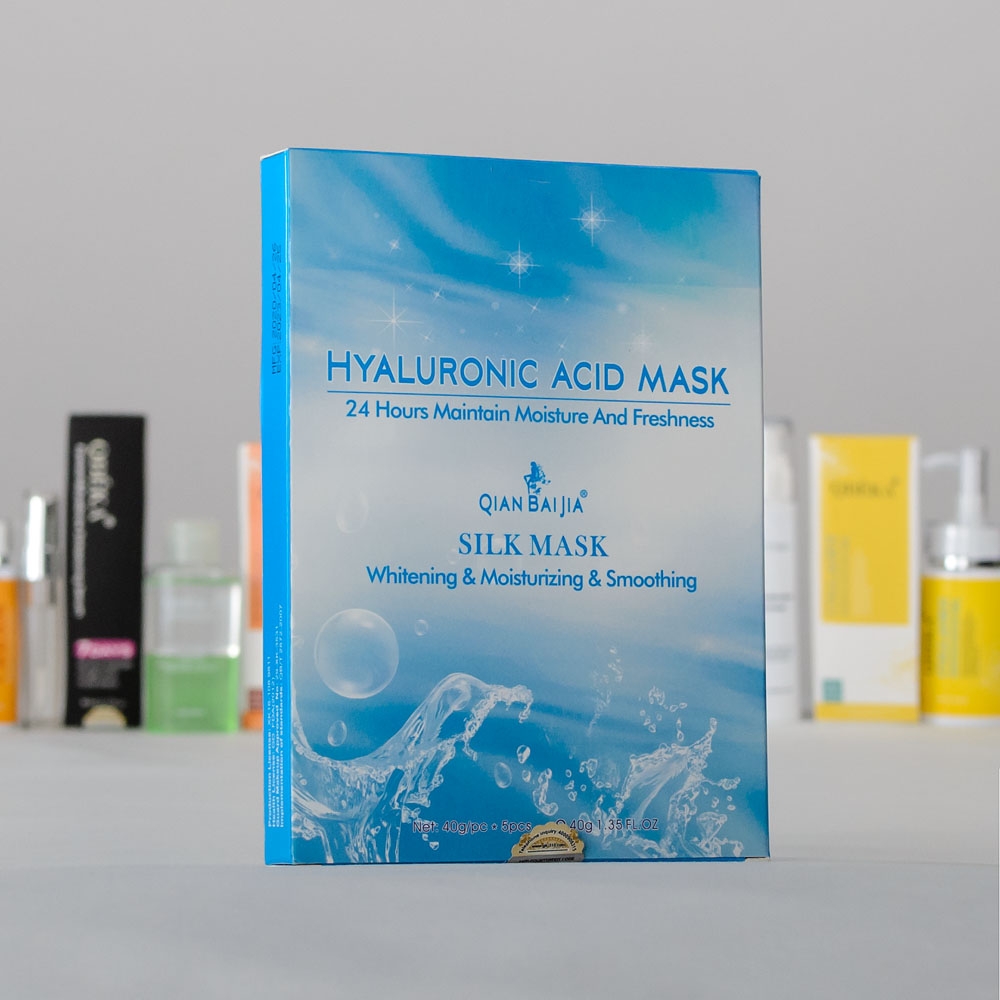 маска гіалуронова зволожуюча для обличчя Hyaluronic Acid Silk Mask маска гіалуронова зволожуюча для обличчя Hyaluronic Acid Silk Mask