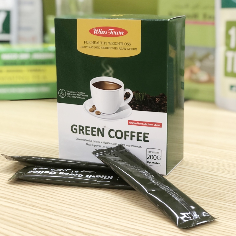 Зелена кава для схуднення Green Coffee Wins Town