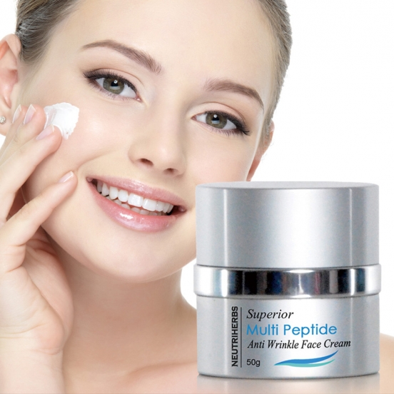 мультипептидний омолоджуючий крем для обличчя