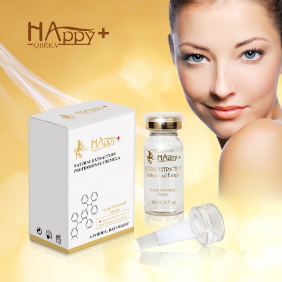 равликовий муцин - Snail Essential Serum Happy+