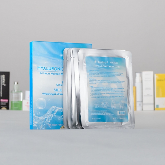 маска з гіалуроновою кислотою Hyaluronic Acid Silk Mask