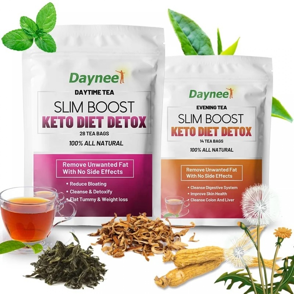 Переваги чаю Slim Boost Keto diet detox Daytime tea