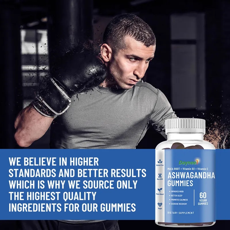 Ашваганда збільшує витривалість Ashwagandha Gummies від Daynee